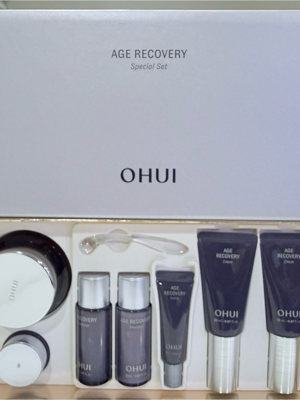 OHUI Age Recovery Special Set Cream 50ml K-Beauty Anti Aging Skincare Exp 2029